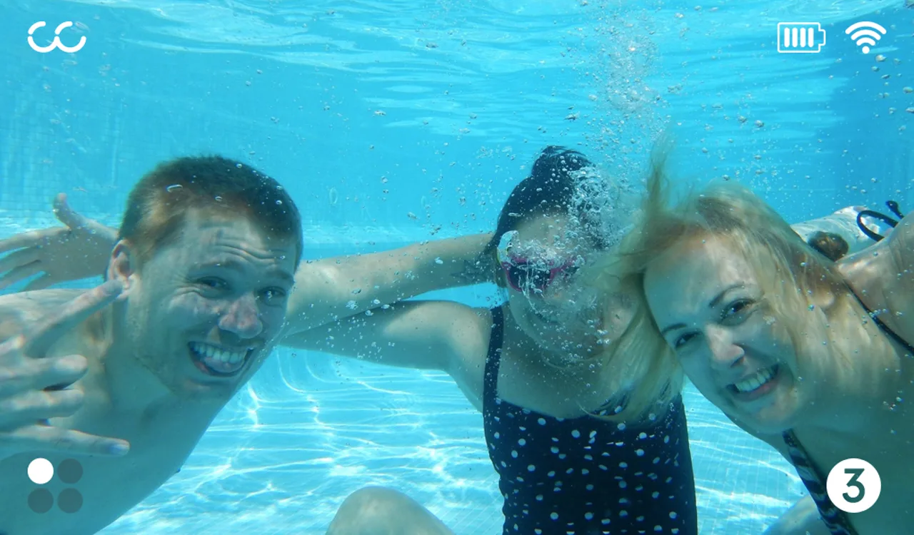 Aquabooth Arayüz Çekilen Fotoğraf Gösteriliyor