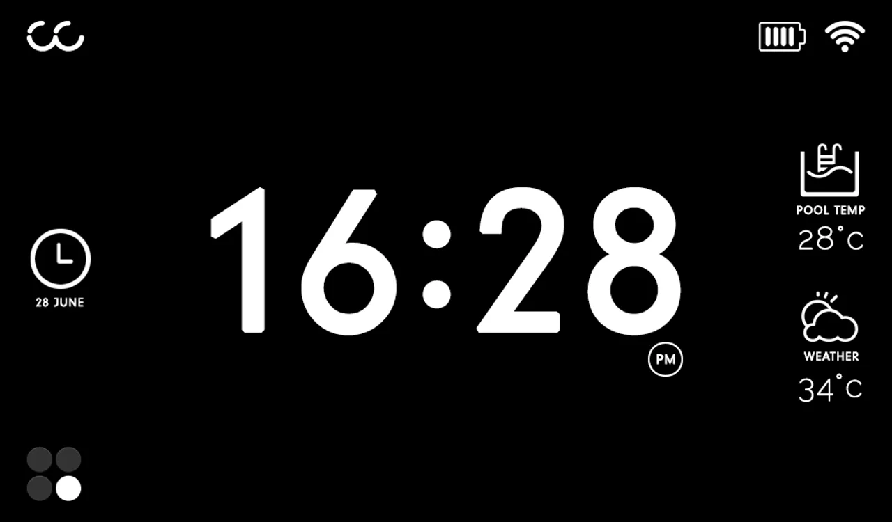 Aquabooth Saat Tarih Hava durumu ve su sıcaklığı