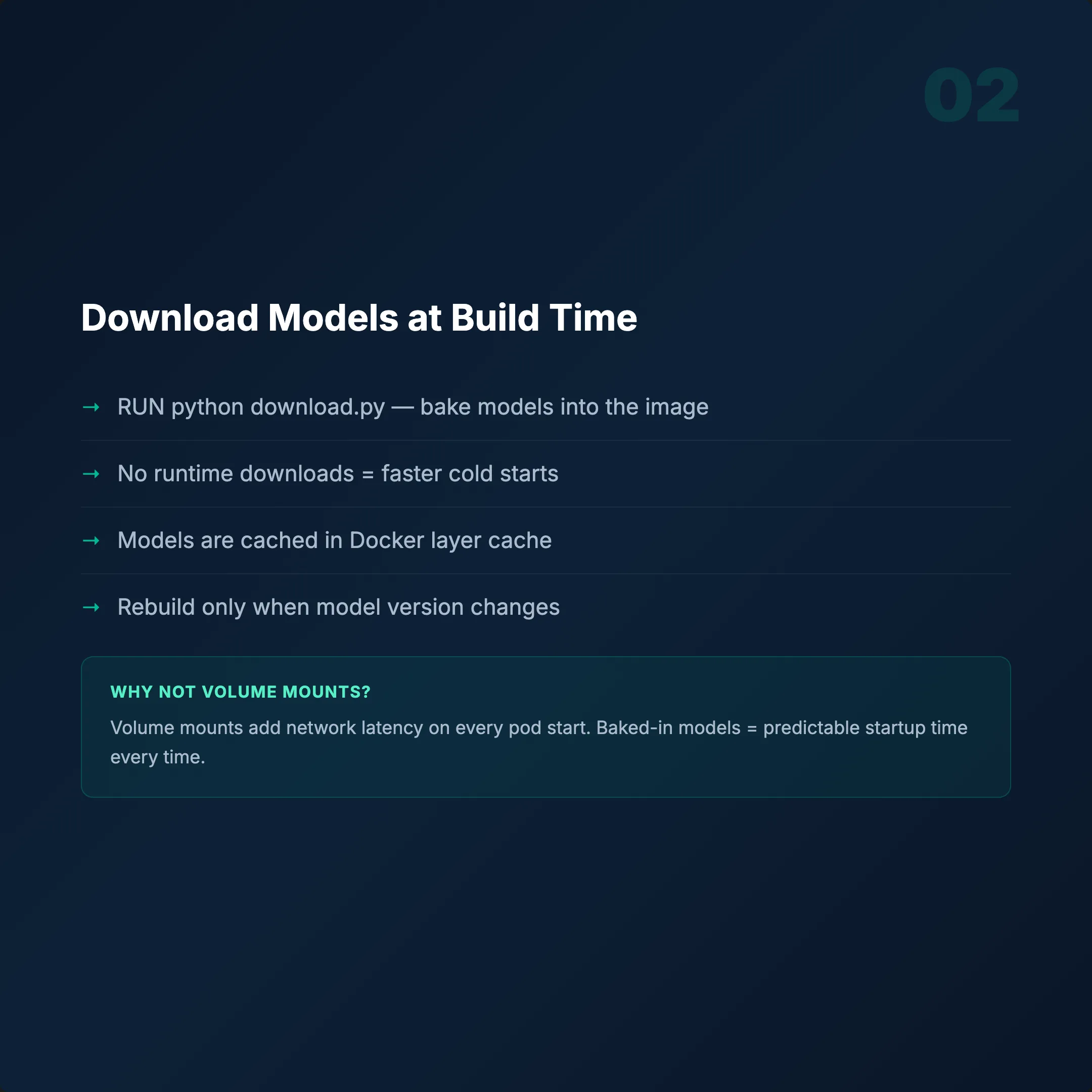 Download Models at Build Time